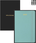Еженедельник Moleskine PRECIOUS & ETHICAL MAMBA Large 130х210мм обложка экокожа 144стр бирюзовый (DSPRETK812WN3)