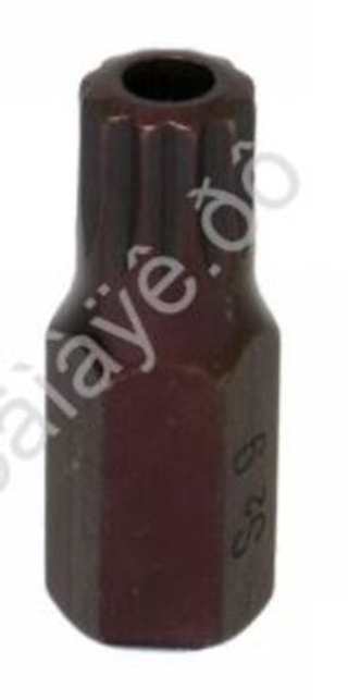 Бита SPLINE М9, 12лучей, L=30mm с отверстием МАЯКАВТО™ 1783009
