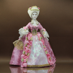 Сувенирная кукла Маркиза в костюме 18 века