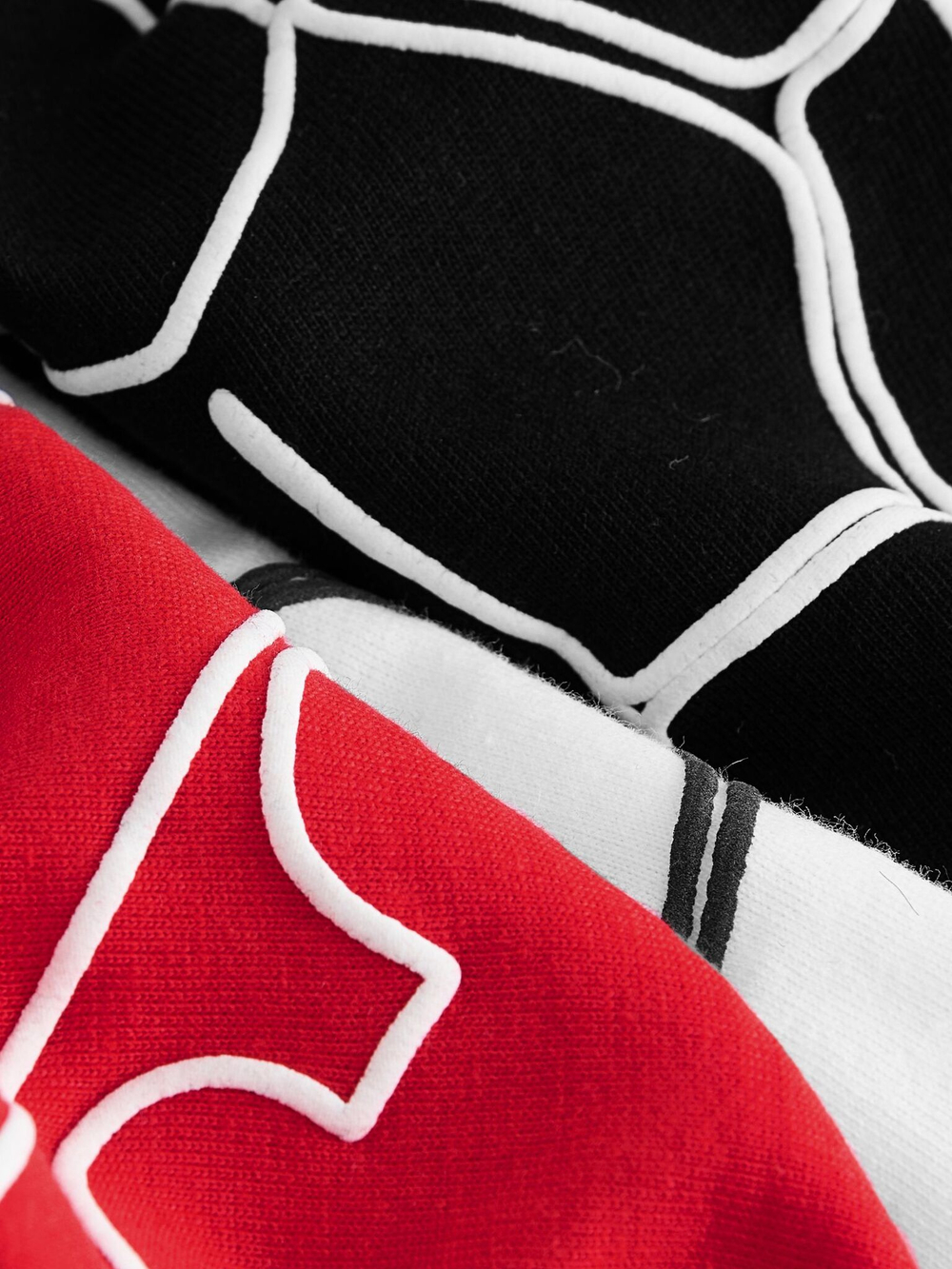 Футболка для мальчика Next E45-238, 3 шт., Черный, Белый, Красный