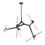 Ceiling design lamp  AGNES by Roll & Hill (10 lampshades,  Black)