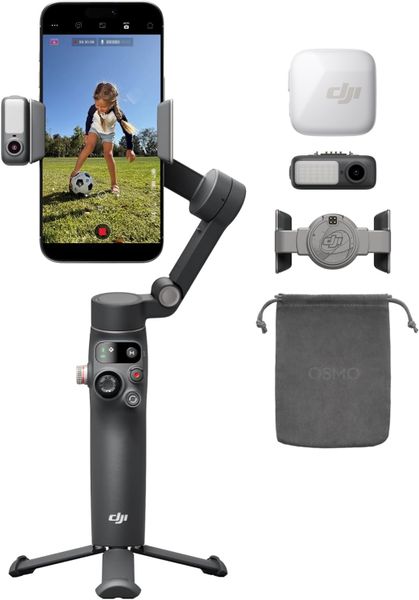 Электрический стабилизатор для смартфона DJI Osmo Mobile 8 Creator Combo Белый | Arctic White