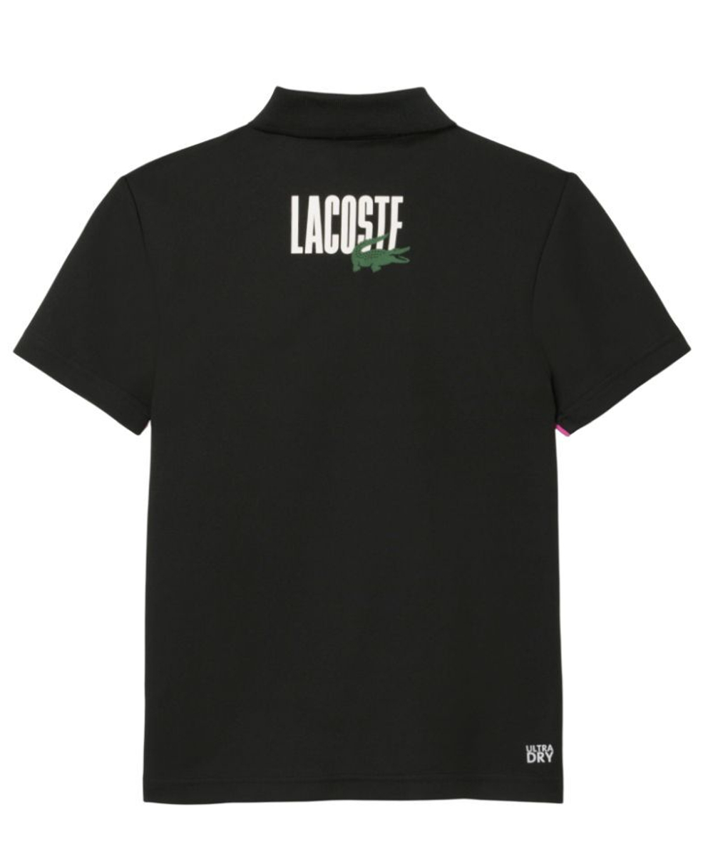 Детская теннисная футболка Lacoste Kid's UV Protect Piqu_ Tennis Shirt