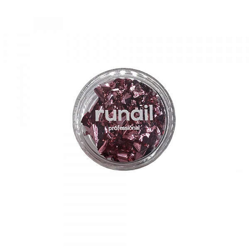 RuNail ФОЛЬГА ПОТАЛЬ (ЦВЕТ: РОЗОВОЕ ЗОЛОТО)