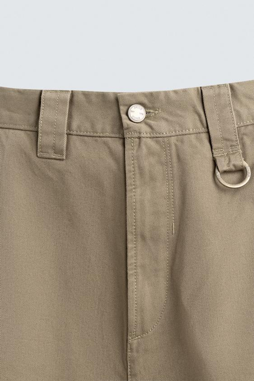 ZARA ШИРОКИЕ БРЮКИ ЧИНОС BAGGY FIT, БЕЖЕВЫЙ