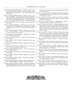Interiors and interior details: fifty-two large quarto plates, comprising a large number of original designs of halls, staircases, parlors, libraries, dining rooms | William Burnet Tuthill