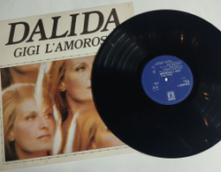 Винтажная виниловая пластинка LP Dalida Gigi Lamoroso (Бельгия 1974)