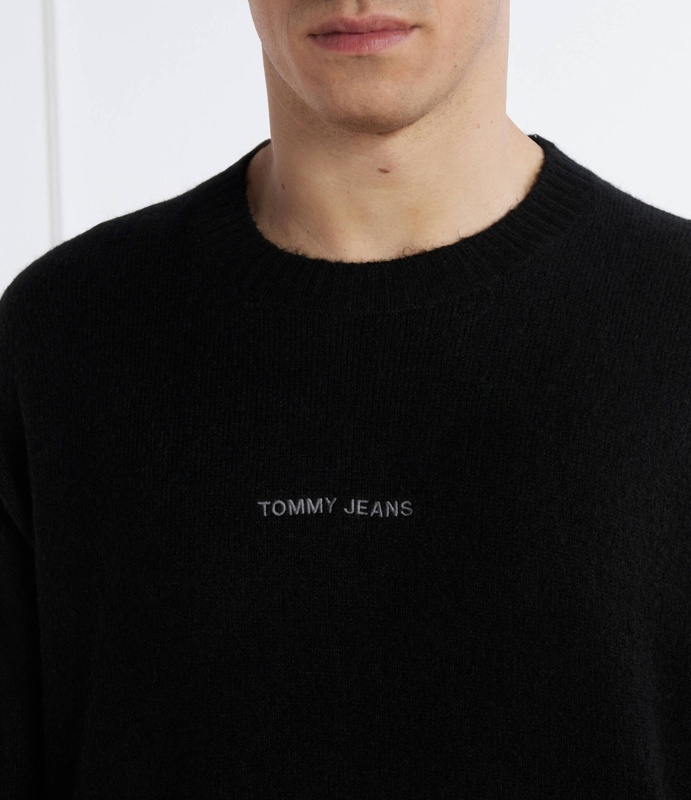 Свитер Tommy Jeans - черный(DM0DM18360)