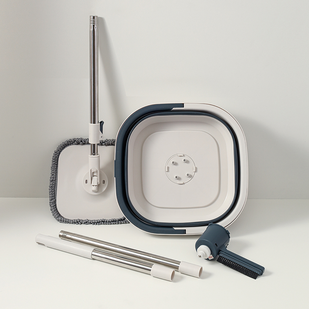 Швабра со складным ведром compact mop