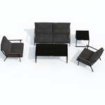 Лаунж зона Ideal Patio ФЕСТА маренго с двухместным диваном