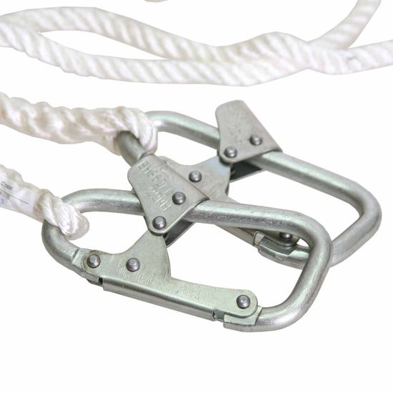 Строп (канат) 20 м с двумя карабинами