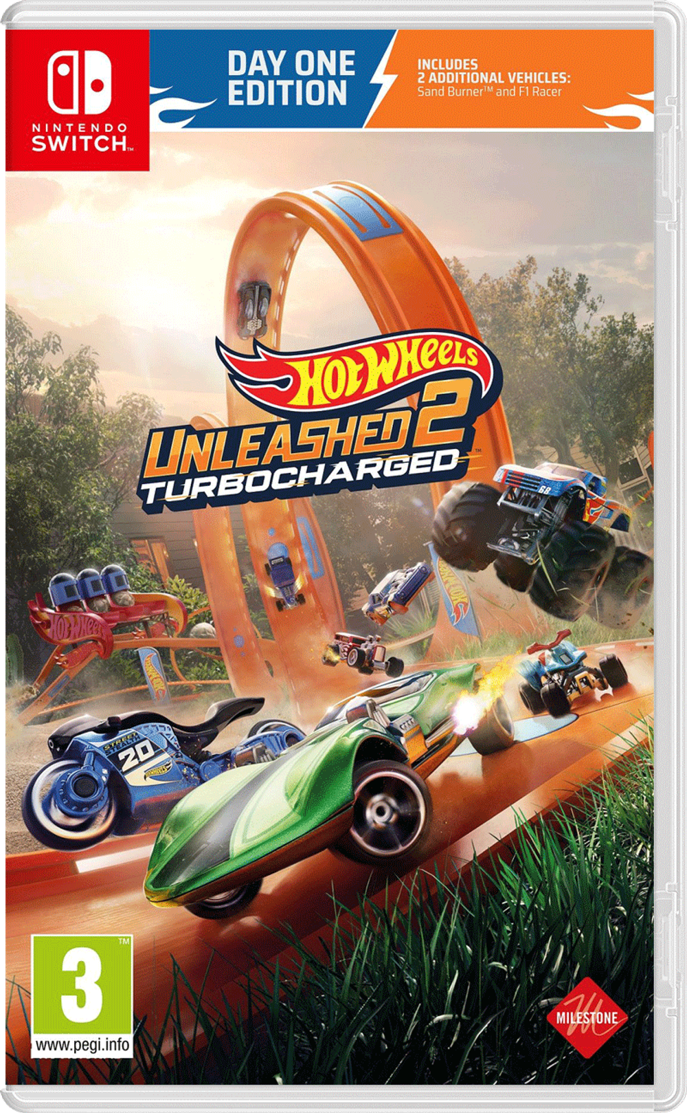 Игра Hot Wheels Unleashed 2 Turbocharged Day One Edition (Английская версия) для Nintendo Switch