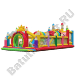 Надувная полоса препятствий "Коробка с карандашами"