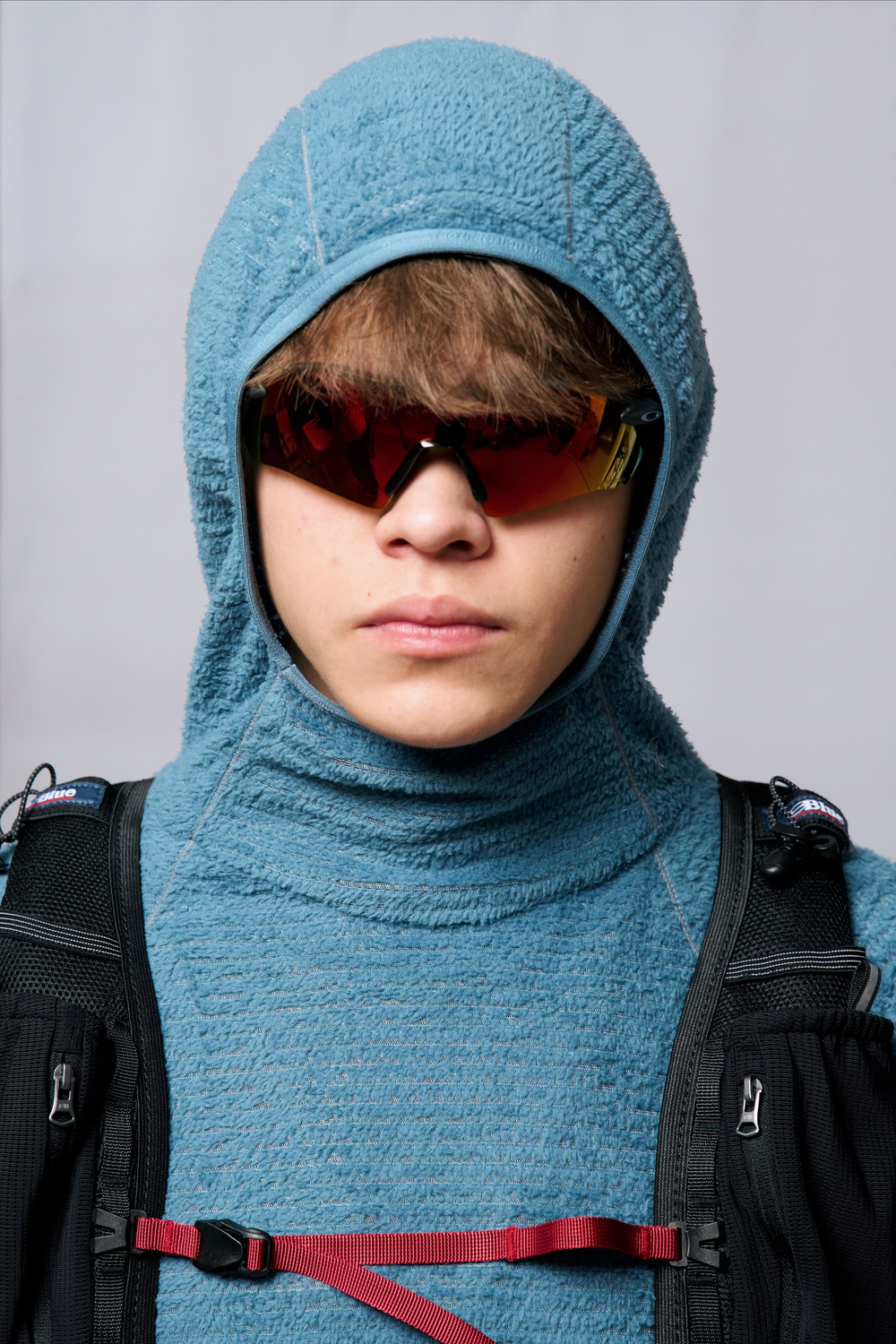 Худи Nothomme Blue Monte Lightweight Hooded Fleece Shirt "Velvet Blue"