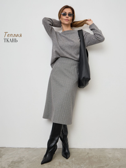 Юбка 2672704 серый