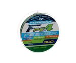 FLAGMAN Шнур PE Hybrid F4 Feeder 300м Moss Green 0,12мм 6,4кг 14lb