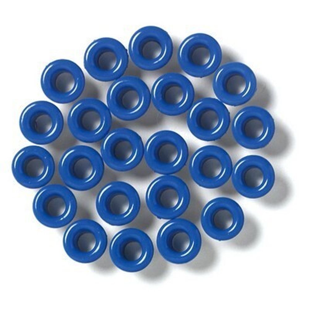 Люверсы синие d 5,5 mm (1кг)