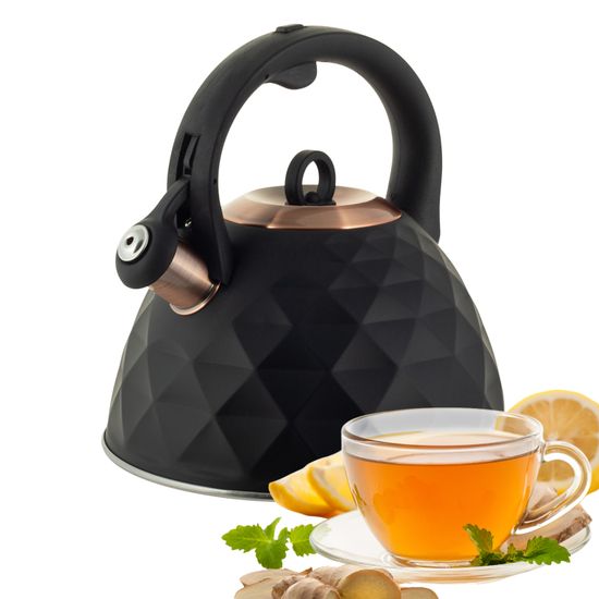 Чайник 3 л. из нержавеющей стали со свистком Kamille KM 0867