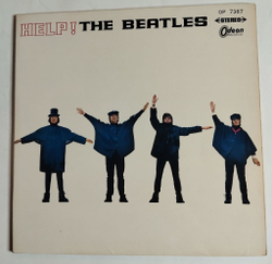 Винтажная виниловая пластинка LP The Beatles Help (Japan 1965) (No Obi) (Red Wax Vinyl)