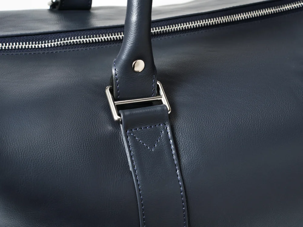 Дорожная сумка из натуральной кожи "Atlas Blue"