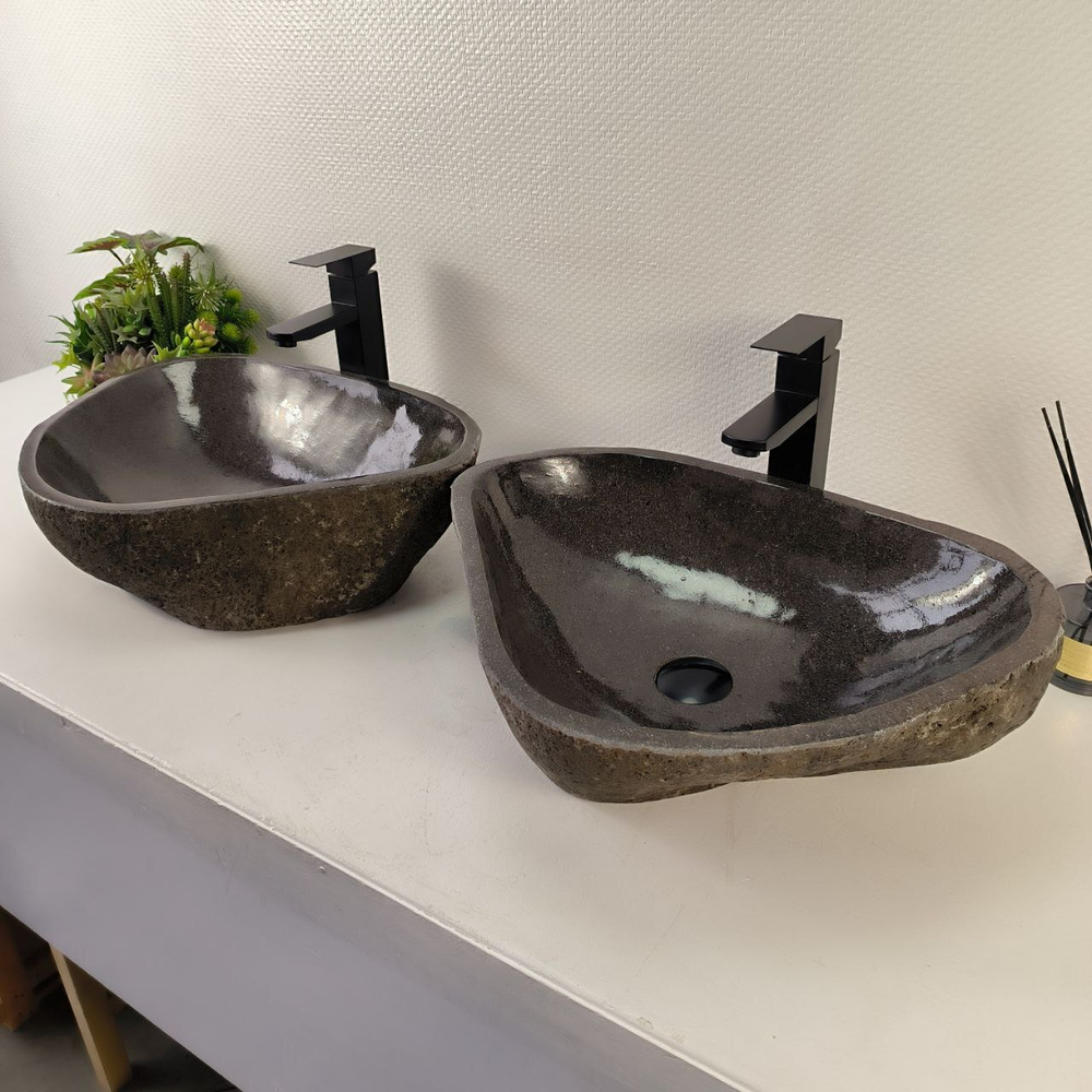 Раковина из речного камня ПАРА! RS-65233 53*42*15 0865