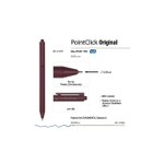 Ручка Bruno Visconti PointClick ORIGINAL автом., 0,38 мм, синяя 20-0379