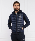 Пуховая безрукавка EA7 - темно-синий(8NPQ01 PN29Z)