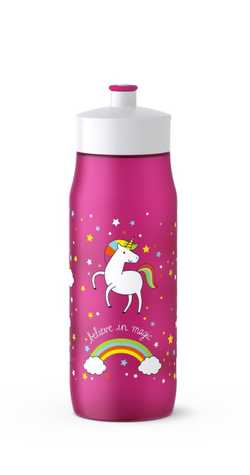 Бутылка для воды Tefal Squeeze Unicorn 0.6л K3201212