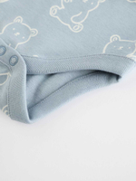 Боди с длинным рукавом для малышей Next N27-277, 5 шт., Молочный, Голубой