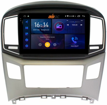Магнитола для Hyundai H1 2015-2022 - AIROC 2K RI-2017 Android 12, QLed+2K, ТОП процессор, 8/128Гб, CarPlay, SIM-слот