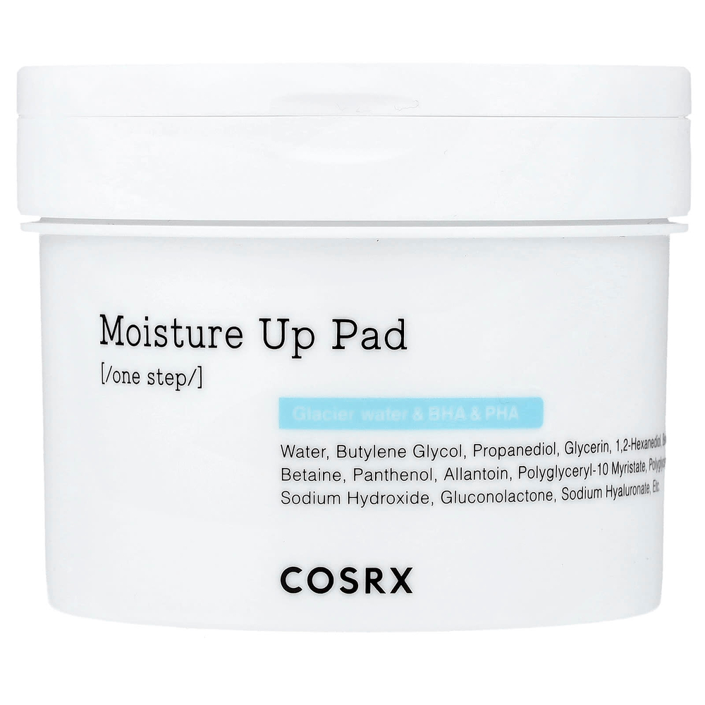 CosRx, One Step Moisture Up Pad, увлажняющие диски, 70 шт., 140 мл (4,73 жидк. унции)