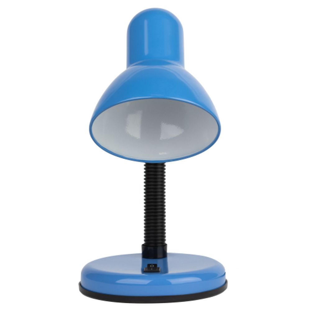 Настольный светильник ЭРА N-120-E27-40W-BU синий | Настольные светильники под лампу