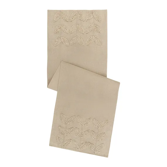 Дорожка на стол desert leaf из коллекции essential, 45х150 см