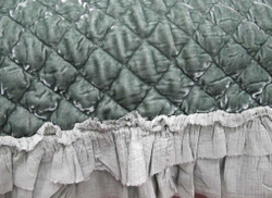 Покрывало-плед 145х200 Opificio Dei Sogni Champagne salvia зеленый