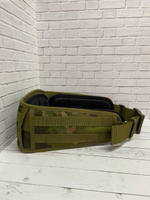 Тактический боевой пояс с MOLLE-системой / мультикам