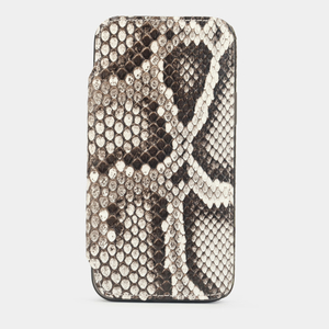 Чехол кожаный Benoit для iPhone 12 Pro Max серого цвета