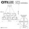 Люстра подвесная Citilux LAVA CL250182