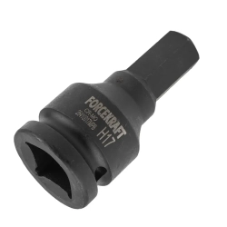 Головка-бита ударная 6-гранная 17мм,3/4'' FORCEKRAFT FK-26410017MPB