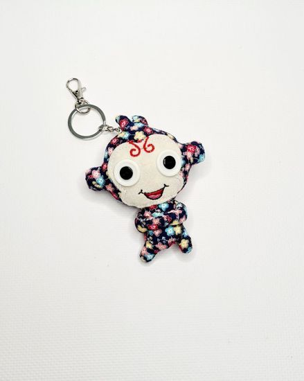 Мягкий брелок "Инопланетянин", цвет зеленый