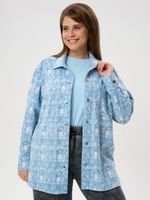 Рубашка Вселенная Виотекс ГОЛУБОЙ (Акция)