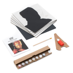 Железный человек от SamCraft - сборная 3D картина из дерева своими руками, герой из комиксов MARVEL