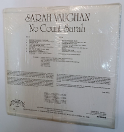 Sarah Vaughan No Count Sarah (US 1975)