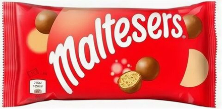 Шоколадные шарики Мальтизерс Maltesers 37г. (80руб./шт.) (25шт./кор.) (Нидерланды) ООО ГЛОБАЛ