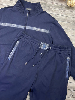 Спортивный костюм Stefano Ricci со вставками кожи крокодила