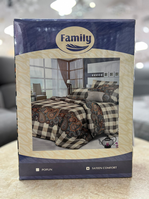 КПБ Сатин комфорт Евро Поэма  КДМ