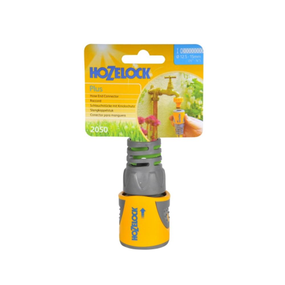 2060 HoZelock Коннектор HoZelock 2060 для концов шлангов Plus (15 мм и 19 мм) | Аксессуары для полива Green Apple
