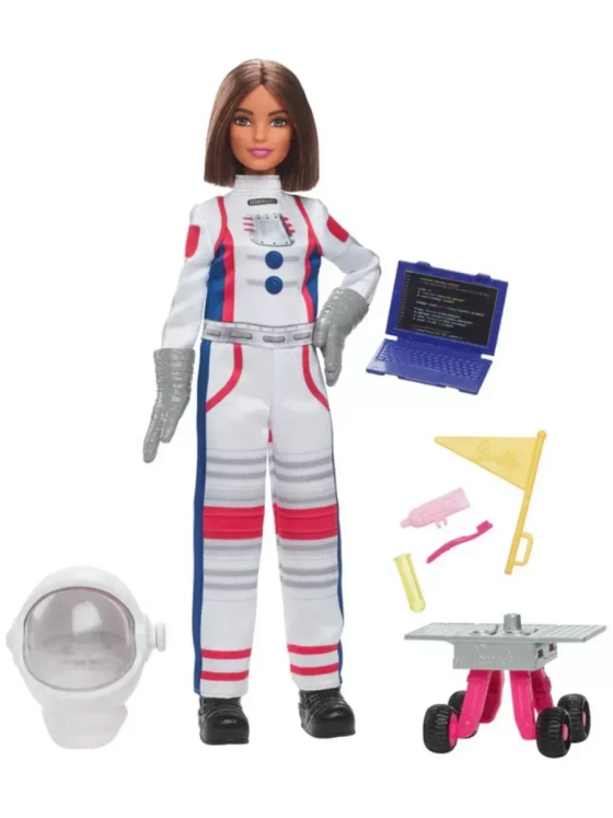 Кукла Барби Профессии кем быть Астронавт в скафандре HRG45