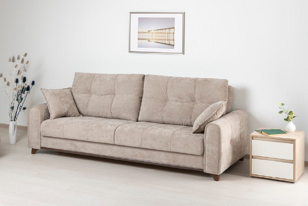 Диван кровать Плимут, Бежевый