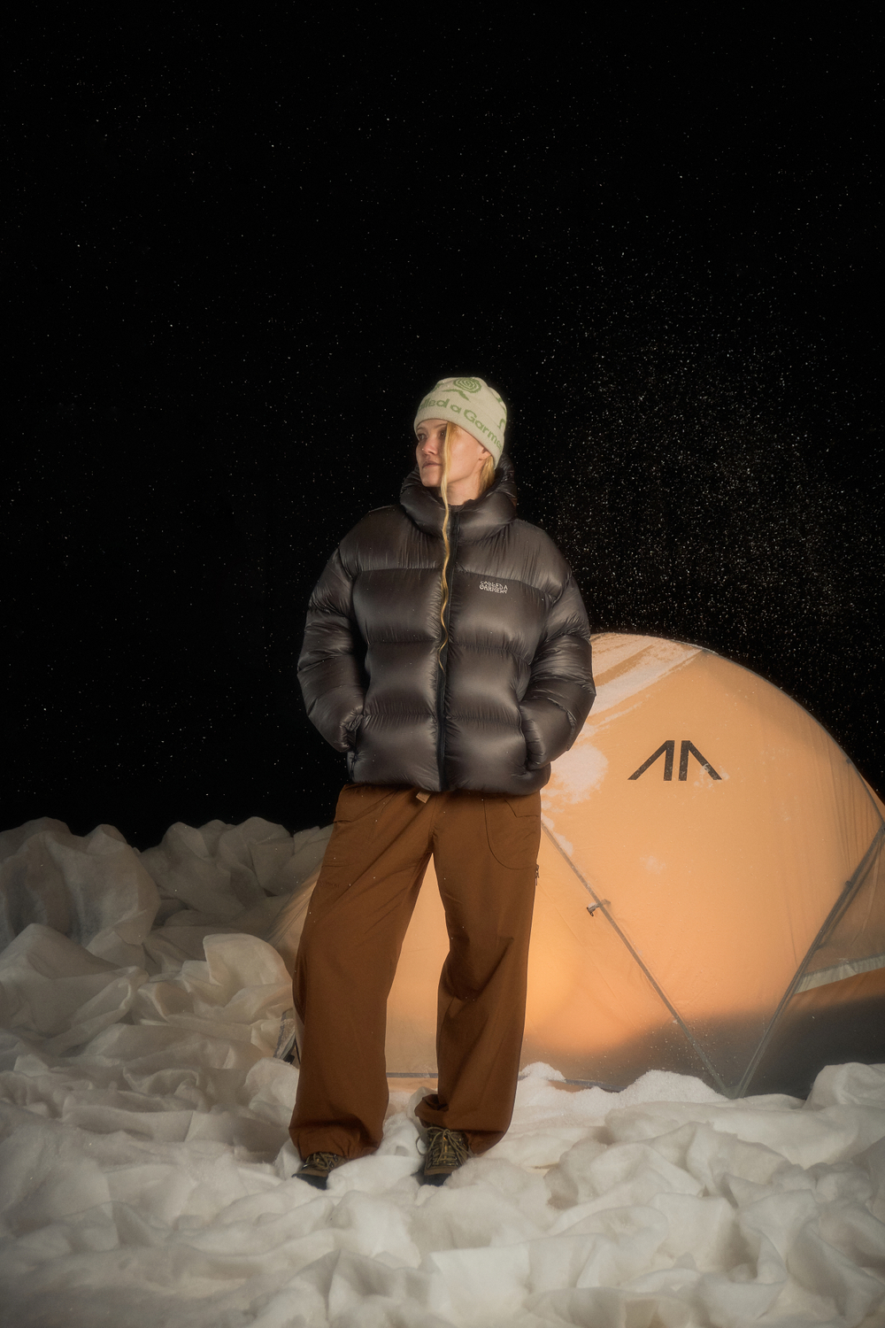 Куртка Called a Garment Puffer Fish Down Jacket "Carbon"