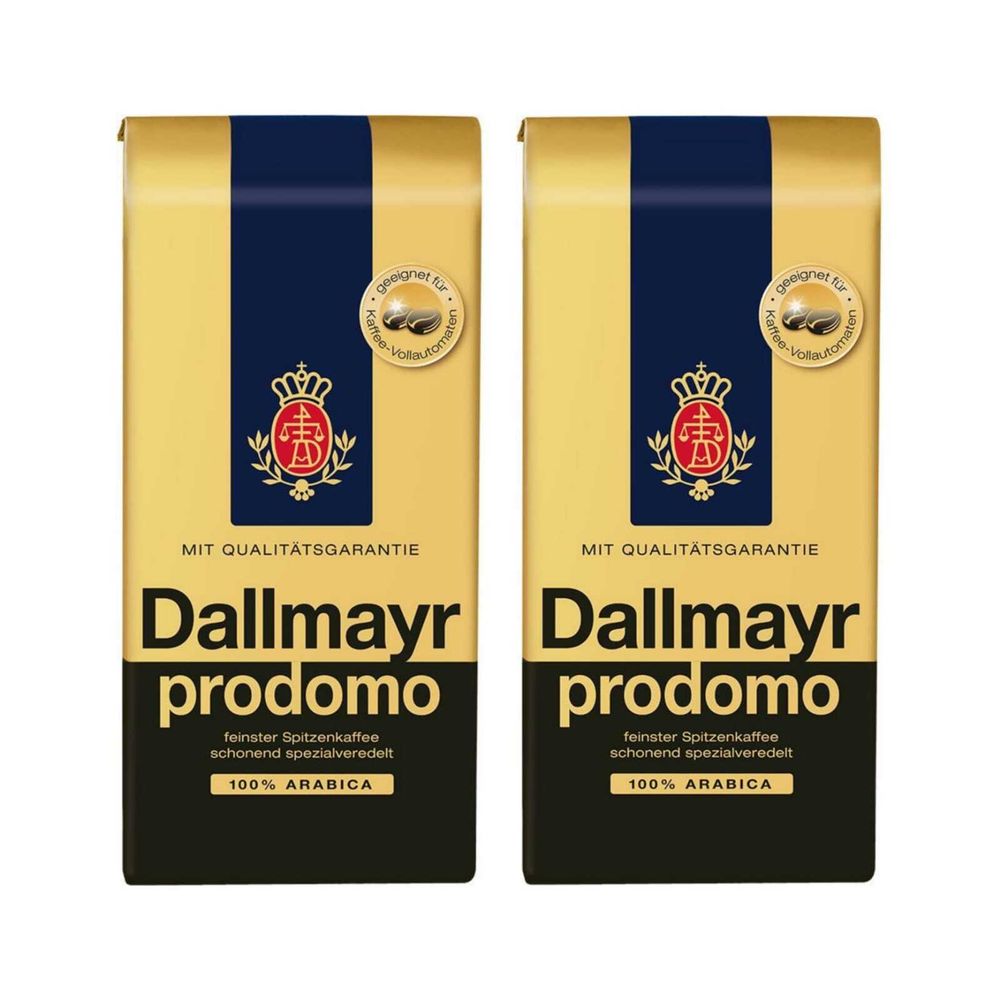 Кофе в зернах Dallmayr Prodomo 500 г, 2 шт